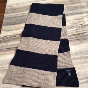 VINTAGE GAP LAMBSWOOL VARSITY STRIPE SCARF